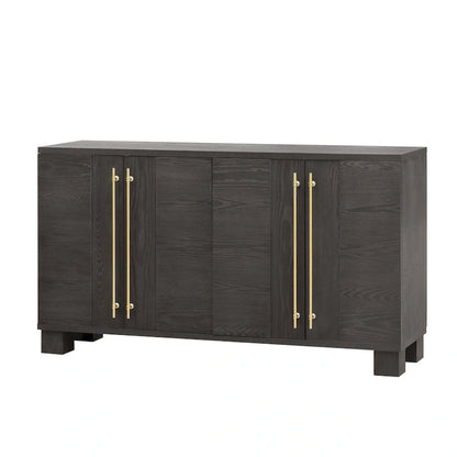 Wood Traditional Style Sideboard