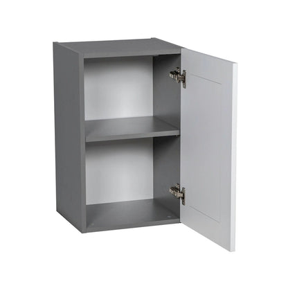 21 x 24 Wall Cabinet-Single Door-Grey - 21 x 24 x 12