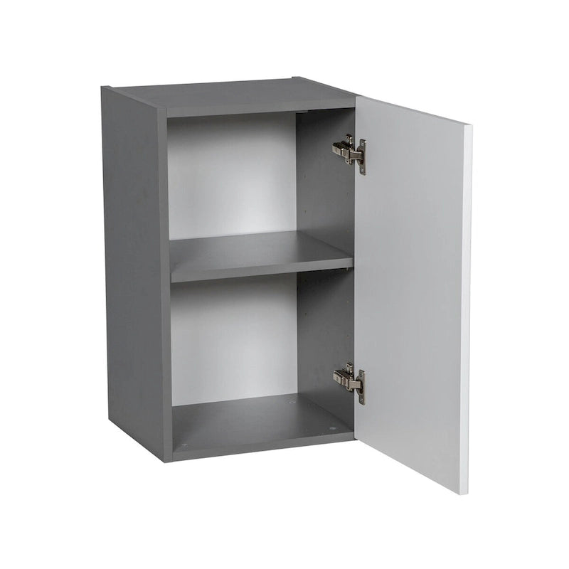 21 x 24 Wall Cabinet-Single Door-Grey - 21 x 24 x 12
