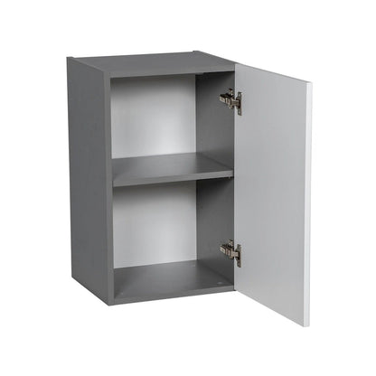 21 x 24 Wall Cabinet-Single Door-Grey - 21 x 24 x 12
