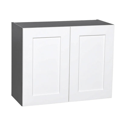 24 x 24 Wall Cabinet-Double Door-Grey - 24 x 24 x 12