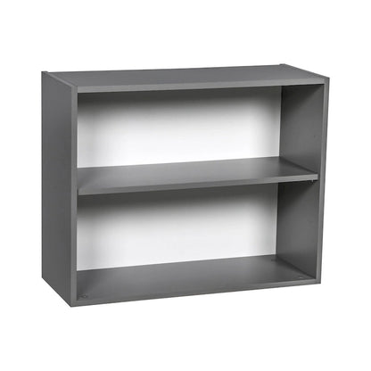 24 x 24 Wall Cabinet-Double Door-Grey - 24 x 24 x 12