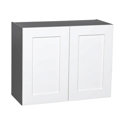 24 x 24 Wall Cabinet-Double Door-Grey - 24 x 24 x 12