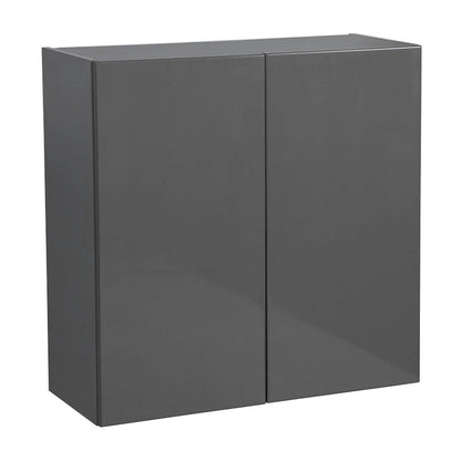 30 x 30 Wall Cabinet-Double Door-Grey - 30 x 30 x 12