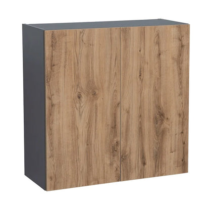 30 x 30 Wall Cabinet-Double Door-Grey - 30 x 30 x 12