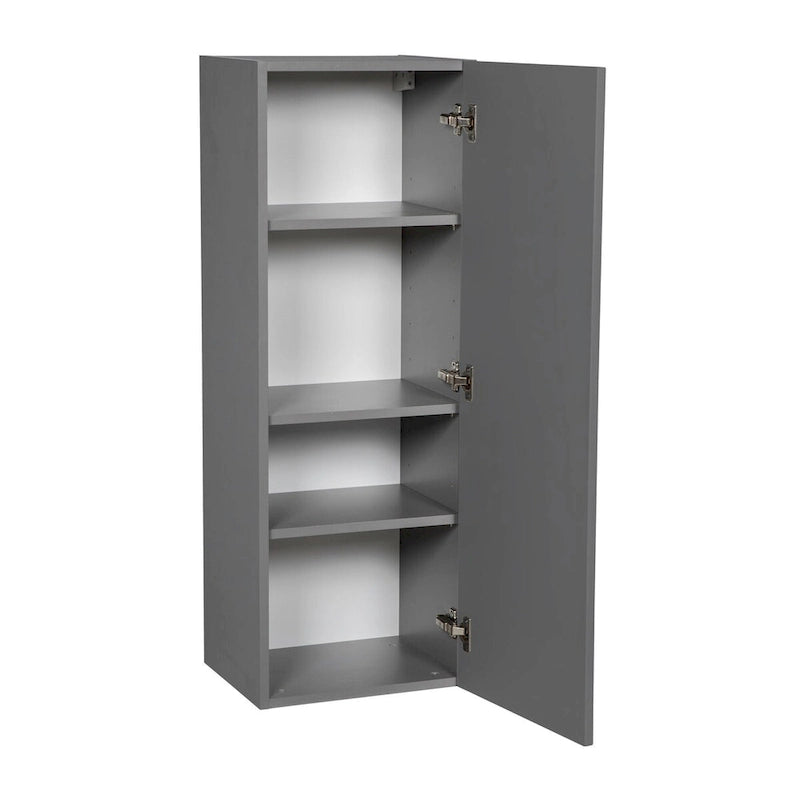 21 x 42 Wall Cabinet-Single Door-Grey - 21 x 42 x 12