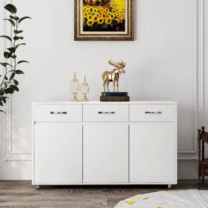 Sideboard Cabinet with 3 Doors and 3 Drawers Buffet Cabinet for LIving Room