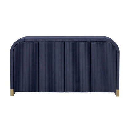 59.8W 4-door Cabinet with Adjustable Shelves - N/A