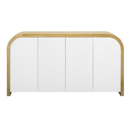 59.8W 4-door Cabinet with Adjustable Shelves - N/A