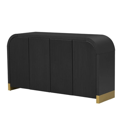 59.8W 4-door Cabinet with Adjustable Shelves - N/A