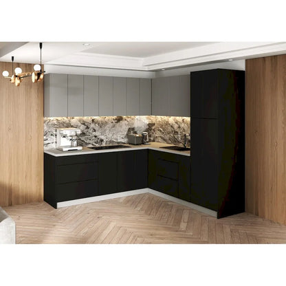 Kitchen Urban Collection Black Color Base Size 8x8Ft Wide - 96x96
