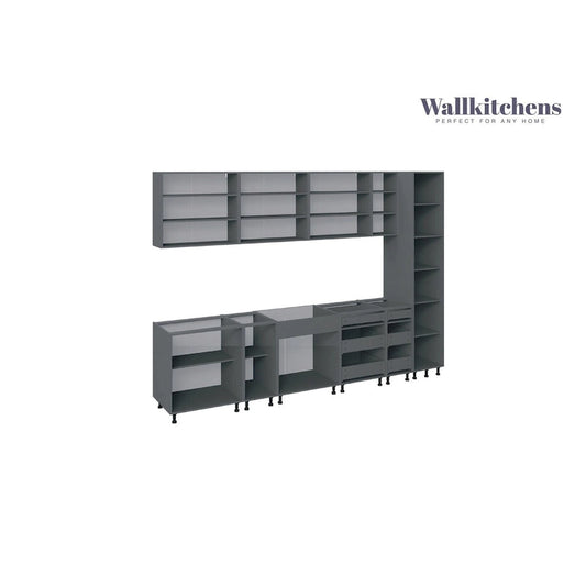 Kitchen Metropolitan Collection White Matte Color Base Size 11Ft Wide - 132x24