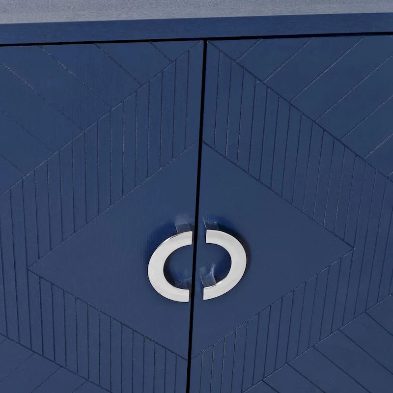 4-Door Storage Cabinet with MDF