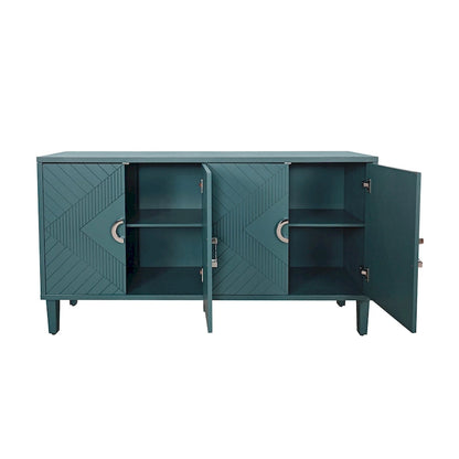 4-Door Storage Cabinet with MDF