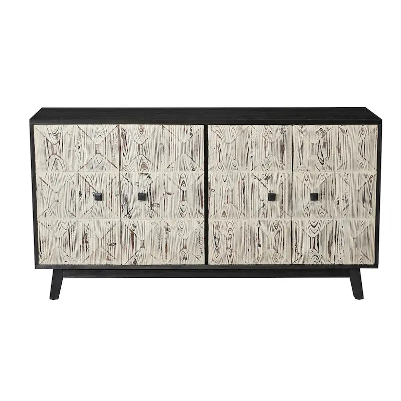 59.84 4 Doors Vintage Sideboard