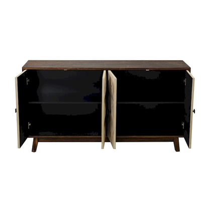 59.84 4 Doors Vintage Sideboard