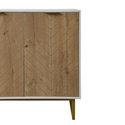 Storage Sideboard Buffet Cabinet with 2 Doors