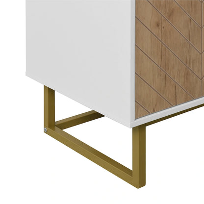 Storage Sideboard Buffet Cabinet with 2 Doors