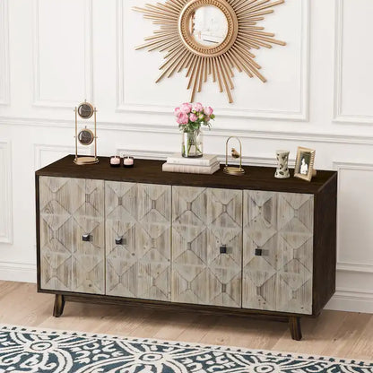 4 Doors Vintage Sideboard