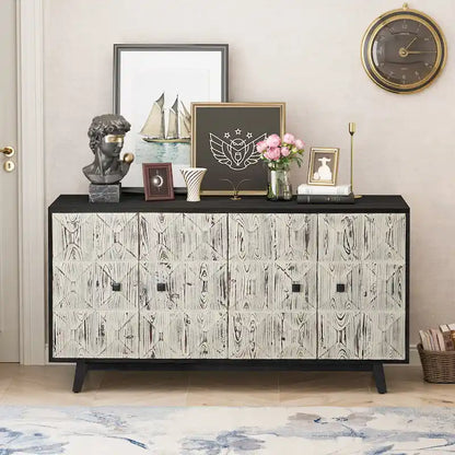 4 Doors Vintage Sideboard
