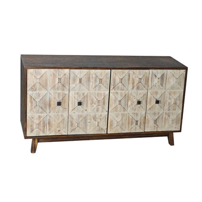 4 Doors Vintage Sideboard