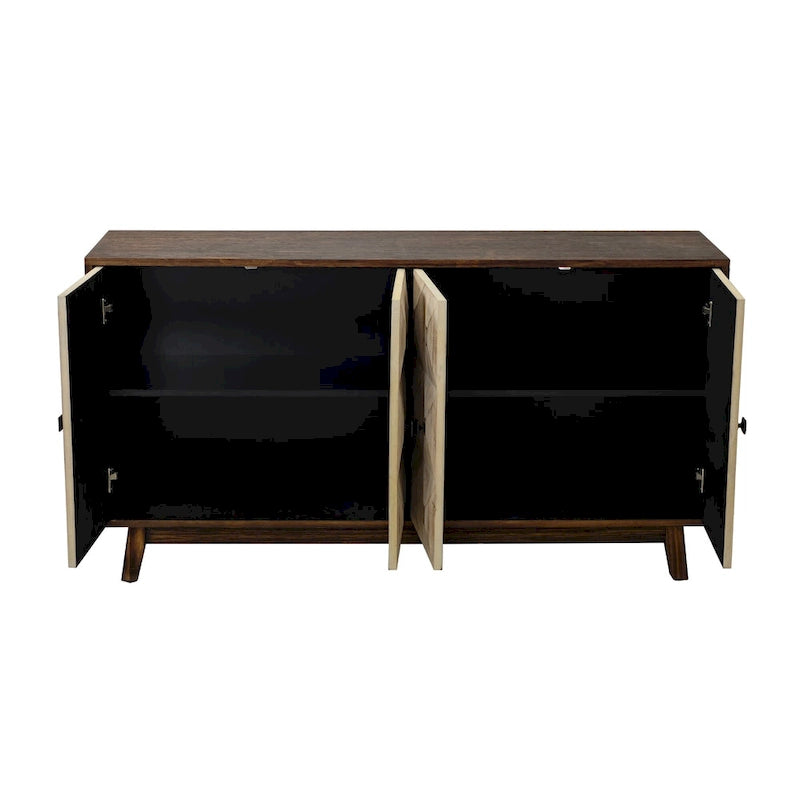 4 Doors Vintage Sideboard