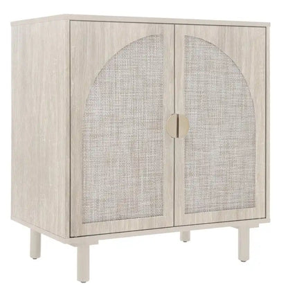 2 Doors Wood Pantry Organizer with Adjustable Laminates, Storage Cabinet for Bedroom, Living Room, Kitchen