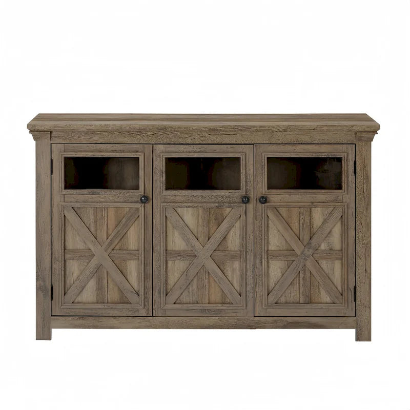 3 Doors Cabinet Large Buffet Sideboard Cabinet