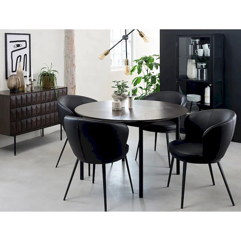 Rye Studio Modern Sideboard, Espresso Oak
