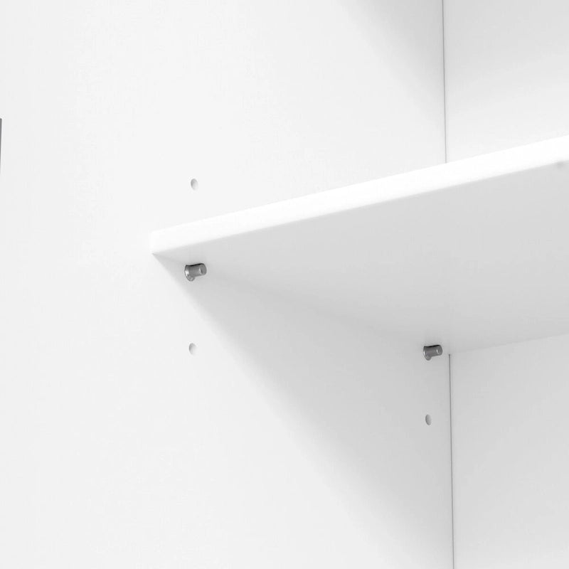 77inch Kitchen Pantry, Freestanding Tall Cupboard Storage Cabinet with 3 Adjustable Shelves,8 Door Shelves,3 Drawers for Kitchen