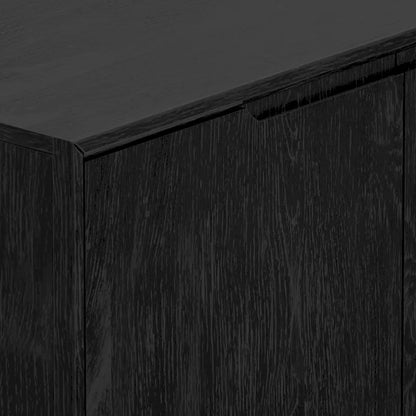 Cove Server with 3 Drawers and 2 Cabinets, Vintage Black