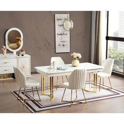 Marsille Modern Buffet With Mirror For Dining Room