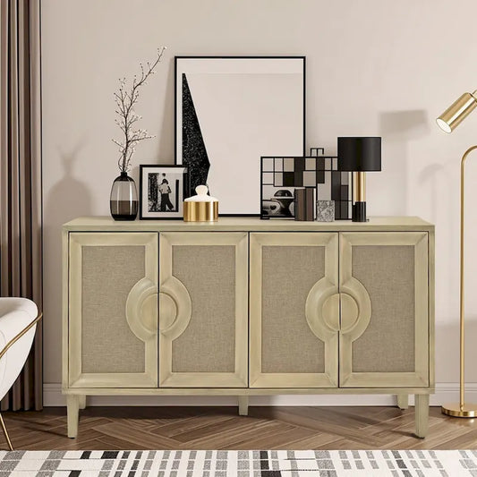 59.84Elegant Vintage 4-Door Cabinet