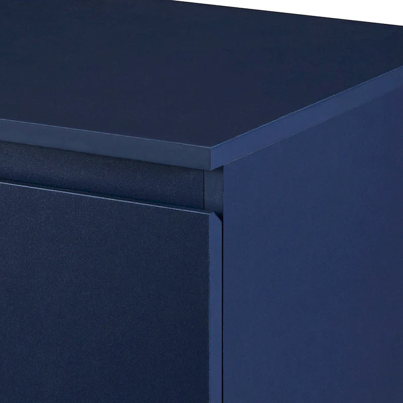 Two Door Sideboard with Gold Metal Legs