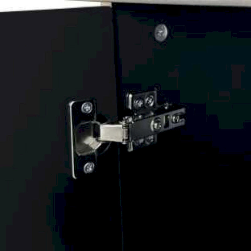 70.07Large 4-Door Cabinet, Modern Storage Cabinet Sideboard with Adjustable Shelves, Wood Accent Cabinet Buffet Cabinet