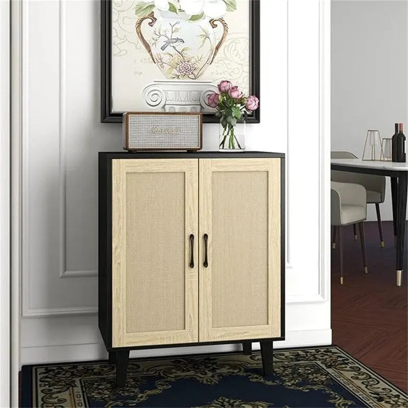Buffet Sideboard Cabinet - 15D x 27.25W x 34.45H