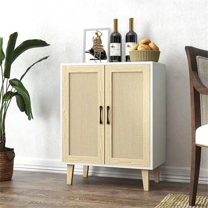 Buffet Sideboard Cabinet - 15D x 27.25W x 34.45H