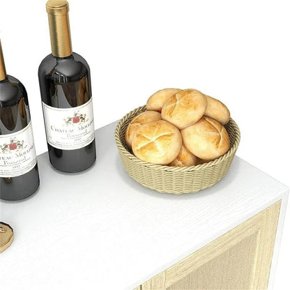 Buffet Sideboard Cabinet - 15D x 27.25W x 34.45H