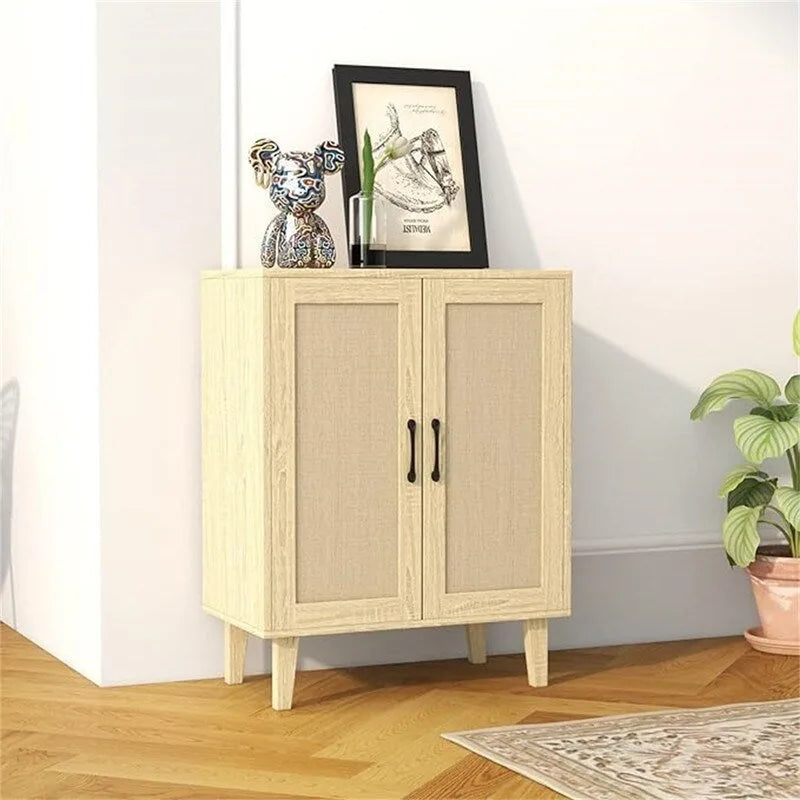 Buffet Sideboard Cabinet - 15D x 27.25W x 34.45H