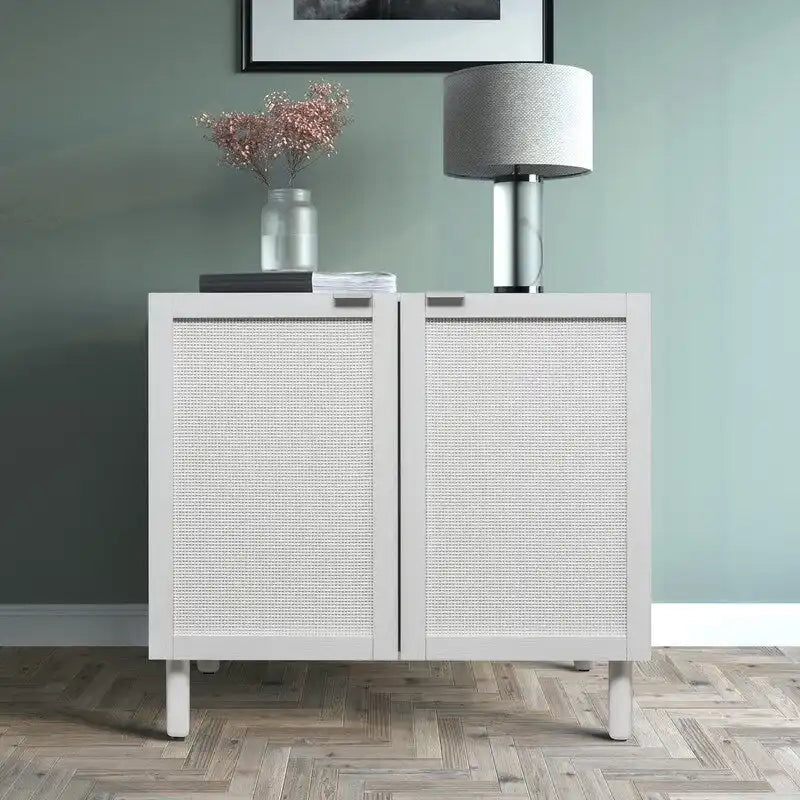 Orre White Cabinet 2 Door