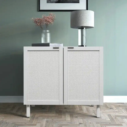 Orre White Cabinet 2 Door