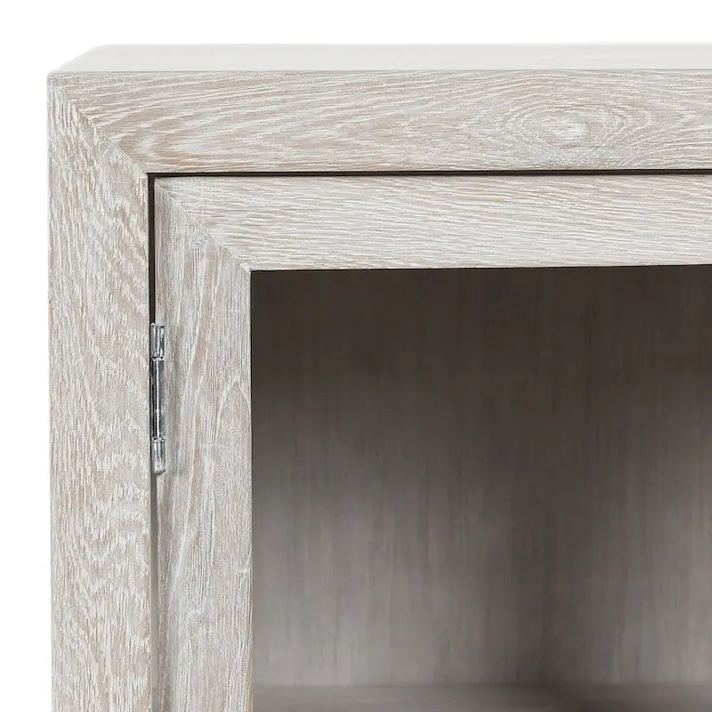 Classic Home Bradley Four Door Sideboard in Whitewash