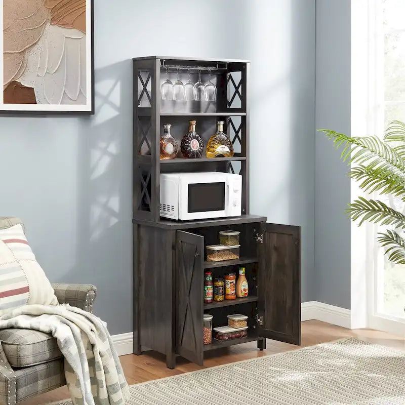 MM Farmhouse Bar Cabinet