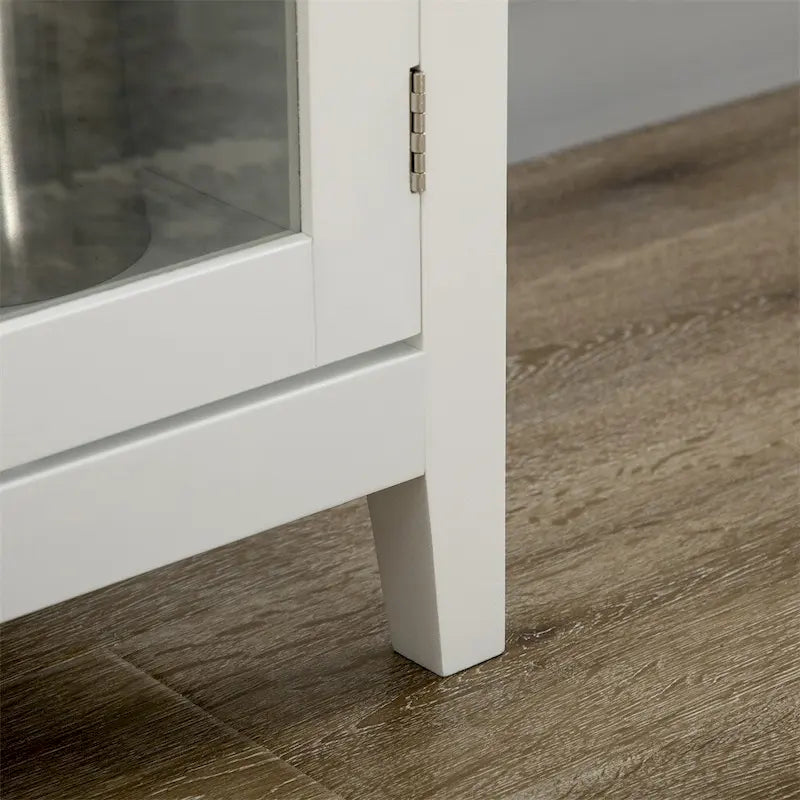 Coffee Bar Cabinet w/Drawers,Wine Rack,Stemware Racks,Buffet Cabinet