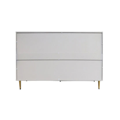 Wooden Cabinet With Glass Doors and Shelves Display Storage Cabinet