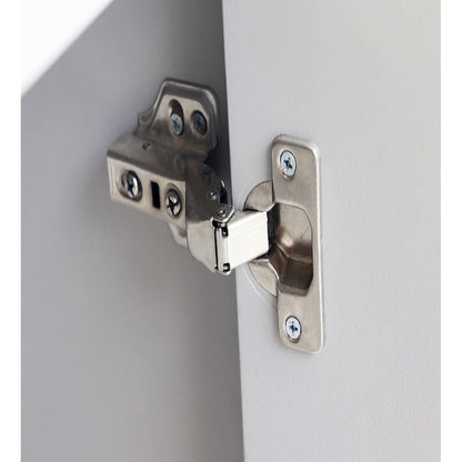 Wooden Cabinet With Glass Doors and Shelves Display Storage Cabinet