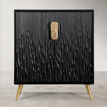 Modern Glam 2-Door Accent Sideboard Entryway Cabinet Storage Dining Room Buffets Credenza Living room