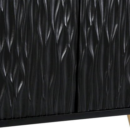 Modern Glam 2-Door Accent Sideboard Entryway Cabinet Storage Dining Room Buffets Credenza Living room