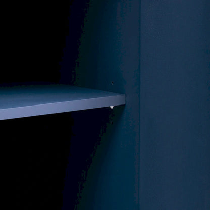 Simple Storage Cabinet Accent Cabinet with Solid Wood Veneer and Metal Leg Frame for Living Room, Entryway, Dining Room