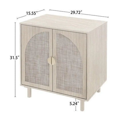 2 Door Cabinet, Suitable for Bedroom, Living Room, Study